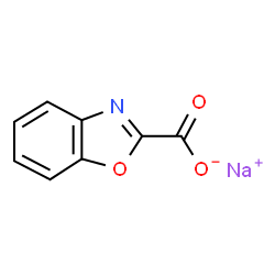 Sodium benzoxazole-2-carboxylate structure