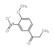 3-nitro-4-methoxypropiophenone结构式