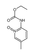 2-Pyridinecarbamicacid, 5-methyl-, ethyl ester, 1-oxide picture
