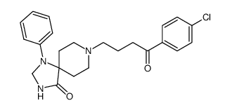 8-[4-(4-chloro-phenyl)-4-oxo-butyl]-1-phenyl-1,3,8-triaza-spiro[4.5]decan-4-one结构式