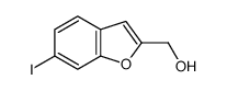 (6-iodo-1-benzofuran-2-yl)methanol结构式