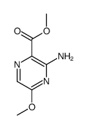 methyl 3-amino-5-methoxypyrazine-2-carboxylate Structure