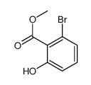 Methyl 2-bromo-6-hydroxybenzoate structure