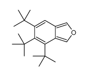 4,5,6-tritert-butyl-2-benzofuran结构式