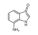 1H-Benzimidazol-7-amine,3-oxide(9CI) structure