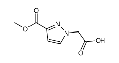 1-carboxymethyl-1H-pyrazole-3-carboxylic acid methyl ester Structure