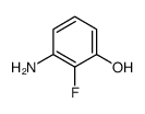 3-氨基-2-氟苯酚结构式