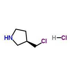3(R)-CHLOROMETHYL-PYRROLIDINE HYDROCHLORIDE Structure