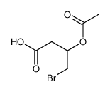 3-Acetoxy-4-bromobutanoic acid结构式