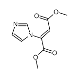 dimethyl 2-imidazol-1-ylbut-2-enedioate Structure