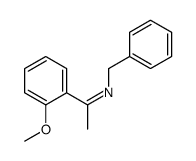 N-benzyl-1-(2-methoxyphenyl)ethanimine Structure