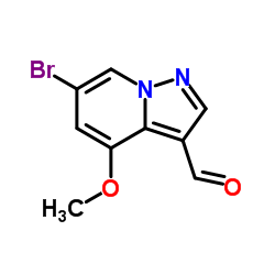 6-溴-4-甲基吡唑并[1,5-a]吡啶-3-甲醛图片