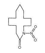 N-nitro-13-tridecanelactam结构式
