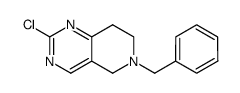 6-benzyl-2-chloro-5,6,7,8-tetrahydropyrido [4,3-d]pyrimidine Structure