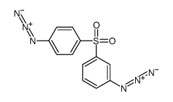 1-azido-3-(4-azidophenyl)sulfonylbenzene Structure