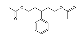 3-phenylpentane-1,5-diyl diacetate Structure