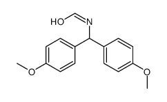 N-[bis(4-methoxyphenyl)methyl]formamide Structure