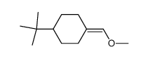 1-(tert-butyl)-4-(methoxymethylene)cyclohexane Structure