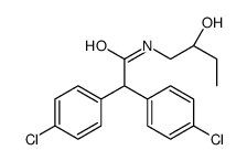 Benzeneacetamide, 4-chloro-alpha-(4-chlorophenyl)-N-(2-hydroxybutyl)-,(S)-结构式