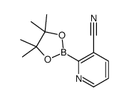 3-Cyanopyridine-2-boronic acid pinacol ester结构式