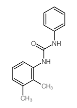 Urea,N-(2,3-dimethylphenyl)-N'-phenyl- Structure