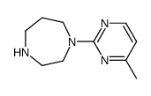 1-(4-Methyl-pyrimidin-2-yl)-[1,4]diazepane结构式