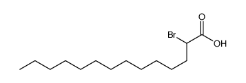 2-bromotetradecanoic acid Structure