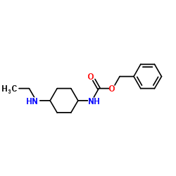 Benzyl [4-(ethylamino)cyclohexyl]carbamate Structure