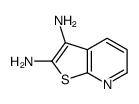 噻吩并[2,3-b]吡啶-2,3-二胺结构式