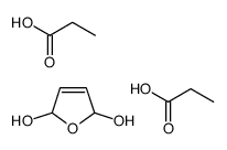 2,5-dihydrofuran-2,5-diol,propanoic acid结构式