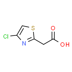 2-(4-chloro-1,3-thiazol-2-yl)acetic acid Structure