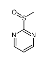 2-(Methylsulfinyl)pyrimidine Structure