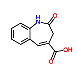 2-Oxo-2,3-dihydro-1H-1-benzazepine-4-carboxylic acid Structure