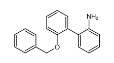 2'-BENZYLOXY-BIPHENYL-2-YLAMINE结构式
