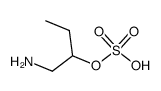 sulfuric acid mono-(1-aminomethyl-propyl) ester Structure