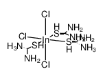 (OC-6-21)-trichlorotris(thiourea)indium(III)结构式