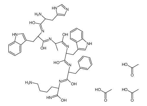 GHRP-6 acetate Structure