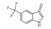5-trifluoromethyl-1H-benzimidazole 3-oxide Structure