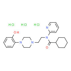 desmethyl-WAY 100635结构式