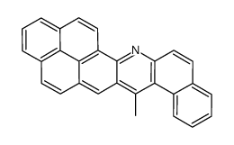 7-Methylbenzo[a]phenaleno[1,9-hi]acridine结构式