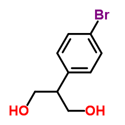 2-(4-Bromophenyl)-1,3-propanediol结构式
