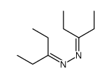 N-(pentan-3-ylideneamino)pentan-3-imine Structure