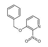 2-nitro-3-phenylmethoxypyridine结构式