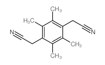 1,4-Benzenediacetonitrile,2,3,5,6-tetramethyl- Structure