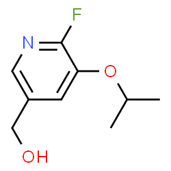 (6-Fluoro-5-isopropoxypyridin-3-yl)methanol Structure