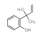 2-(2-methylbut-3-en-2-yl)phenol Structure