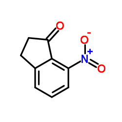 7-硝基-1-茚满酮结构式