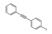 1-iodo-4-(2-phenylethynyl)benzene structure