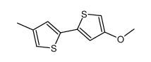 2-(4-methoxythiophen-2-yl)-4-methylthiophene Structure