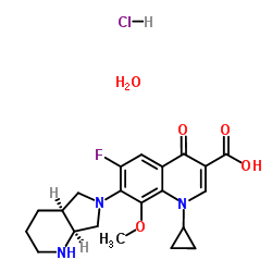 Moxifloxacin hydrochloride monohydrate picture